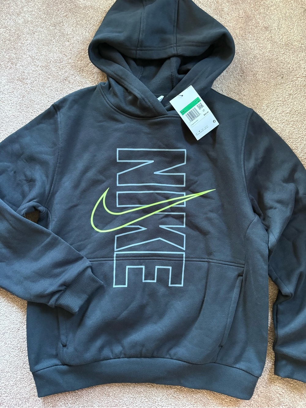 Nike Kids Boys Girls graphic hoodie sweatshirt athletic size XL NWT